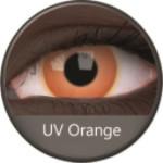 Phantasee UV Glow Crazy Lens Orange (2 lenses/pack)-UV Contacts-UNIQSO