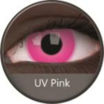 Phantasee UV Glow Crazy Lens Pink (2 lenses/pack)-UV Contacts-UNIQSO Canada