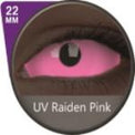 Phantasee UV Glow Pink Sclera Lens Raiden Pink (2 lenses/pack)-Sclera UV Contacts-UNIQSO Canada