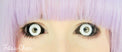 Phantasee White Black Sclera Contacts Medusa (2 lenses/pack)-Sclera Contacts-UNIQSO Canada