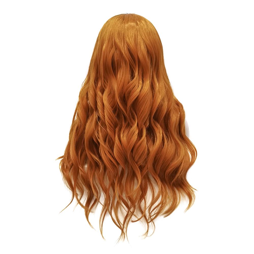 Premium Wig - Auburn Long Big Wave Lace Front Wig-Lace Front Wig-UNIQSO Canada