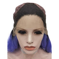 Premium Wig - Deep Root Neon Navy Lustrous Long Lace Front Wig-Lace Front Wig-UNIQSO Canada