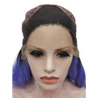Premium Wig - Deep Root Neon Navy Lustrous Long Lace Front Wig-Lace Front Wig-UNIQSO Canada