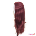 Premium Wig - Fiery Cinnamon Side Sweep Extra Long Lace Front Wig-Lace Front Wig-UNIQSO Canada