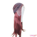 Premium Wig - Fiery Cinnamon Side Sweep Extra Long Lace Front Wig-Lace Front Wig-UNIQSO Canada