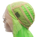 Premium Wig - Fluorescent Green Side Sweep Long Lace Front Wig-Lace Front Wig-UNIQSO Canada
