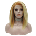 Premium Wig - Khaki Lemon Medium Straight Lace Front Wig-Lace Front Wig-UNIQSO Canada