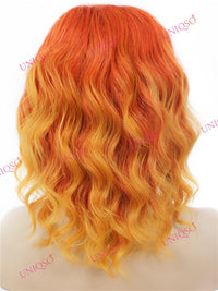 Premium Wig - Lace Front Cherry Red Wig (Cascading Curls)-Lace Front Wig-UNIQSO Canada