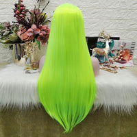 Premium Wig - Neon Yellow Silky Straight Lace Front Wig-Lace Front Wig-UNIQSO Canada
