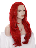 Premium Wig - Poppy Red Layered Lace Front Tinsel-Lace Front Wig-UNIQSO Canada