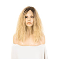 Premium Wig - Rooted Honey Blonde in Medium Curl Lace Front Wig-Lace Front Wig-UNIQSO Canada
