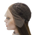Premium Wig - Two-tone Tortilla Brown Long Straight Lace Front Wig-Lace Front Wig-UNIQSO Canada