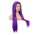 Purple Revolution Front Lace Straight Hair Wig-Lace Front Wig-UNIQSO Canada