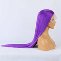Purple Revolution Front Lace Straight Hair Wig-Lace Front Wig-UNIQSO Canada