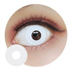 Sweety Crazy Solid White/Whiteout - With Prescription (1 lens/pack)-Crazy Contacts-UNIQSO