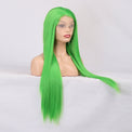 Rich Green Front Lace Long Hair Wig-Lace Front Wig-UNIQSO Canada