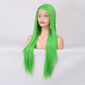 Rich Green Front Lace Long Hair Wig-Lace Front Wig-UNIQSO Canada