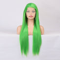 Rich Green Front Lace Long Hair Wig-Lace Front Wig-UNIQSO Canada