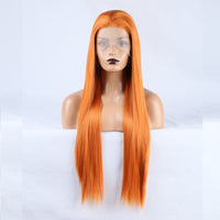 Ritzy Orange Front Lace Wig-Lace Front Wig-UNIQSO Canada