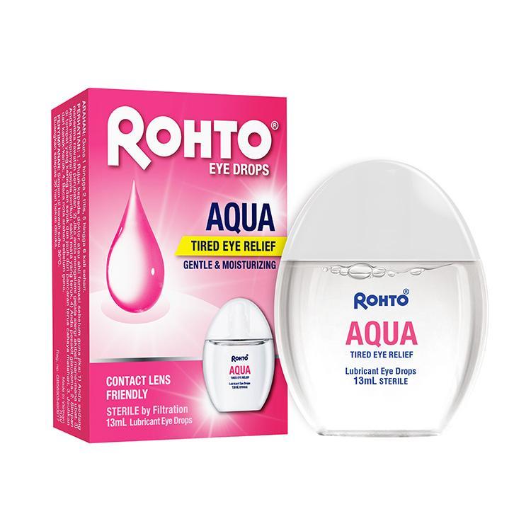 Rohto Eye Drops Aqua - Tired Eye Relief-Eye drops-UNIQSO Canada