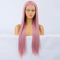 Rosy Berry Long Straight Lace Front Wig-Lace Front Wig-UNIQSO Canada