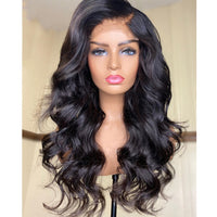 Sassy Matte Euro-American Long Lanting Lace Front Wig-Lace Front Wig-UNIQSO Canada