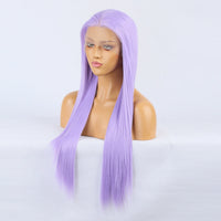 Sassy Shades Light Purple Front Lace Long Straight Wig-Lace Front Wig-UNIQSO Canada