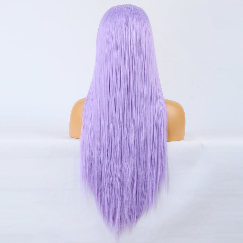 Sassy Shades Light Purple Front Lace Long Straight Wig-Lace Front Wig-UNIQSO Canada