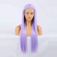 Sassy Shades Light Purple Front Lace Long Straight Wig-Lace Front Wig-UNIQSO Canada