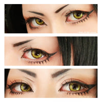 Sweety Akaten Yellow (1 lens/pack)-Colored Contacts-UNIQSO Canada