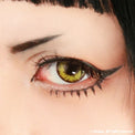 Sweety Akaten Yellow (1 lens/pack)-Colored Contacts-UNIQSO Canada