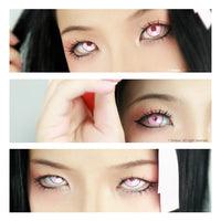 Sweety Anime Cloud Rim Pink (1 lens/pack)-Colored Contacts-UNIQSO Canada