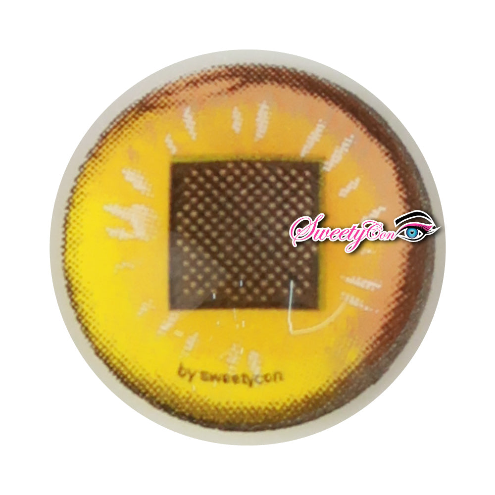 Sweety Anime Diamond Yellow (1 lens/pack)-Colored Contacts-UNIQSO Canada