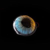 Sweety Anime Shining Heart Blue Brown (1 lens/pack)-Colored Contacts-UNIQSO Canada