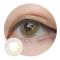 Sweety Anime Shining Heart Violet Brown (1 lens/pack)-Colored Contacts-UNIQSO Canada