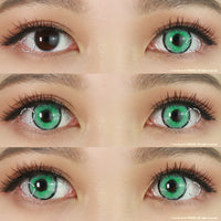 Sweety Aquaman Cyan Green (1 lens/pack)-Colored Contacts-UNIQSO Canada