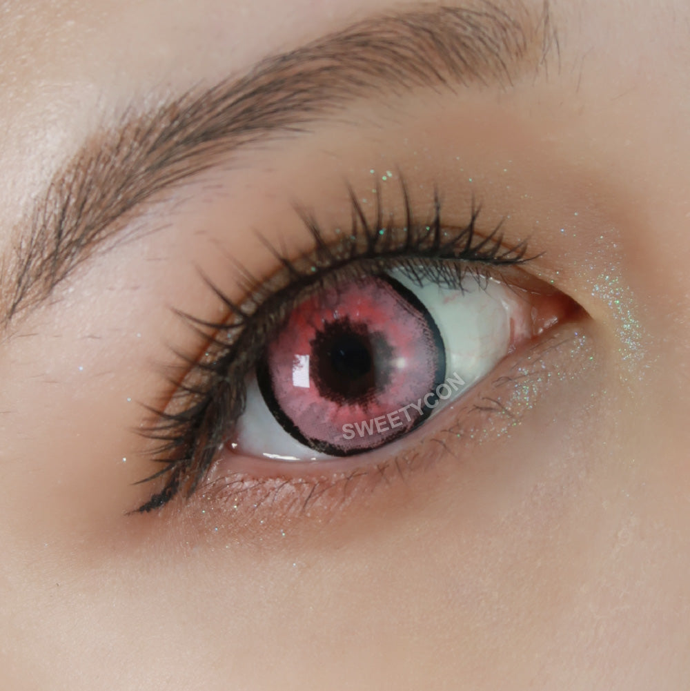 Sweety Aquaman Pink (1 lens/pack)-Colored Contacts-UNIQSO Canada