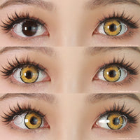 Sweety Aquaman Yellow (1 lens/pack)-Colored Contacts-UNIQSO Canada