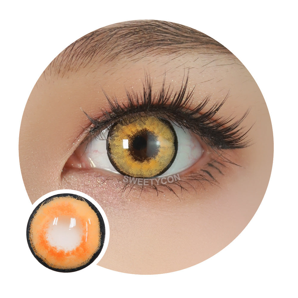 Sweety Aquaman Yellow (1 lens/pack)-Colored Contacts-UNIQSO Canada
