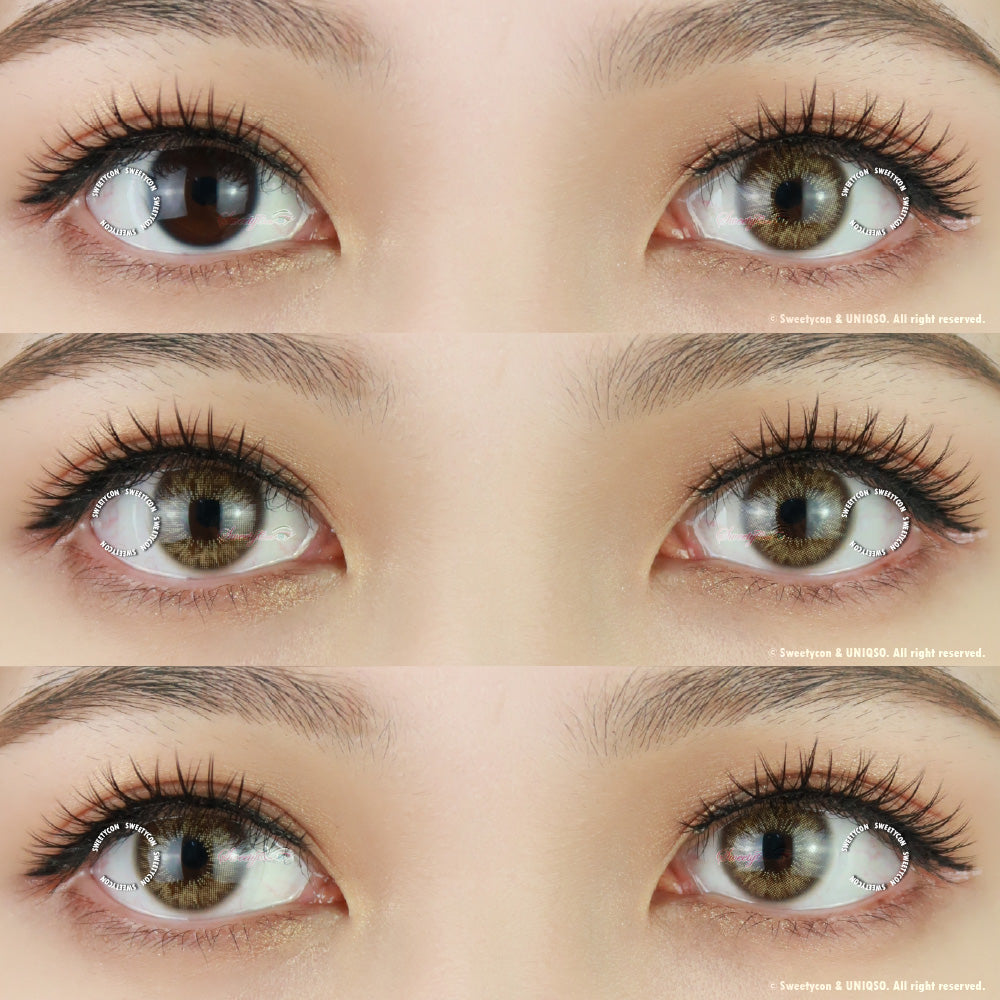 Sweety Camilla Brown (1 lens/pack)-Colored Contacts-UNIQSO Canada