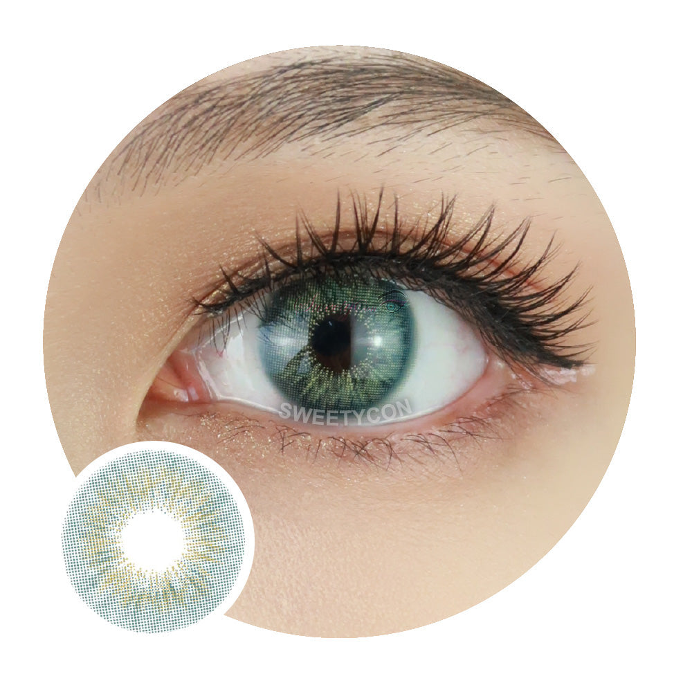 Sweety Camilla Green (1 lens/pack)-Colored Contacts-UNIQSO Canada
