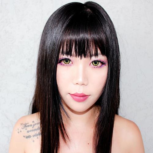 Sweety Candy Yellow (1 lens/pack)-Colored Contacts-UNIQSO Canada