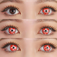 Sweety Circuit Eye Red (1 lens/pack)-Crazy Contacts-UNIQSO Canada