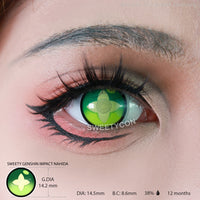 Sweety Clover Green (1 lens/pack)-Colored Contacts-UNIQSO Canada