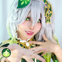 Sweety Clover Green (1 lens/pack)-Colored Contacts-UNIQSO Canada
