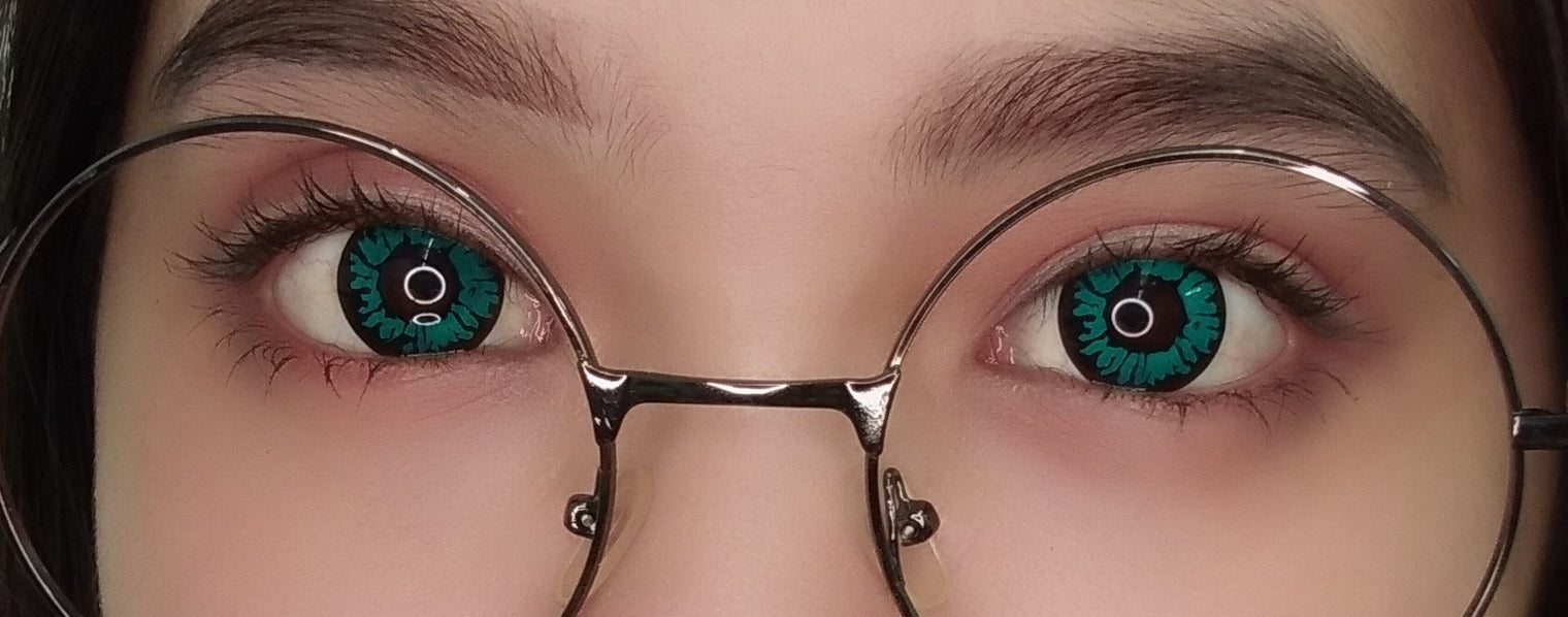 Sweety Crazy Aqua Panther (1 lens/pack)-Crazy Contacts-UNIQSO Canada