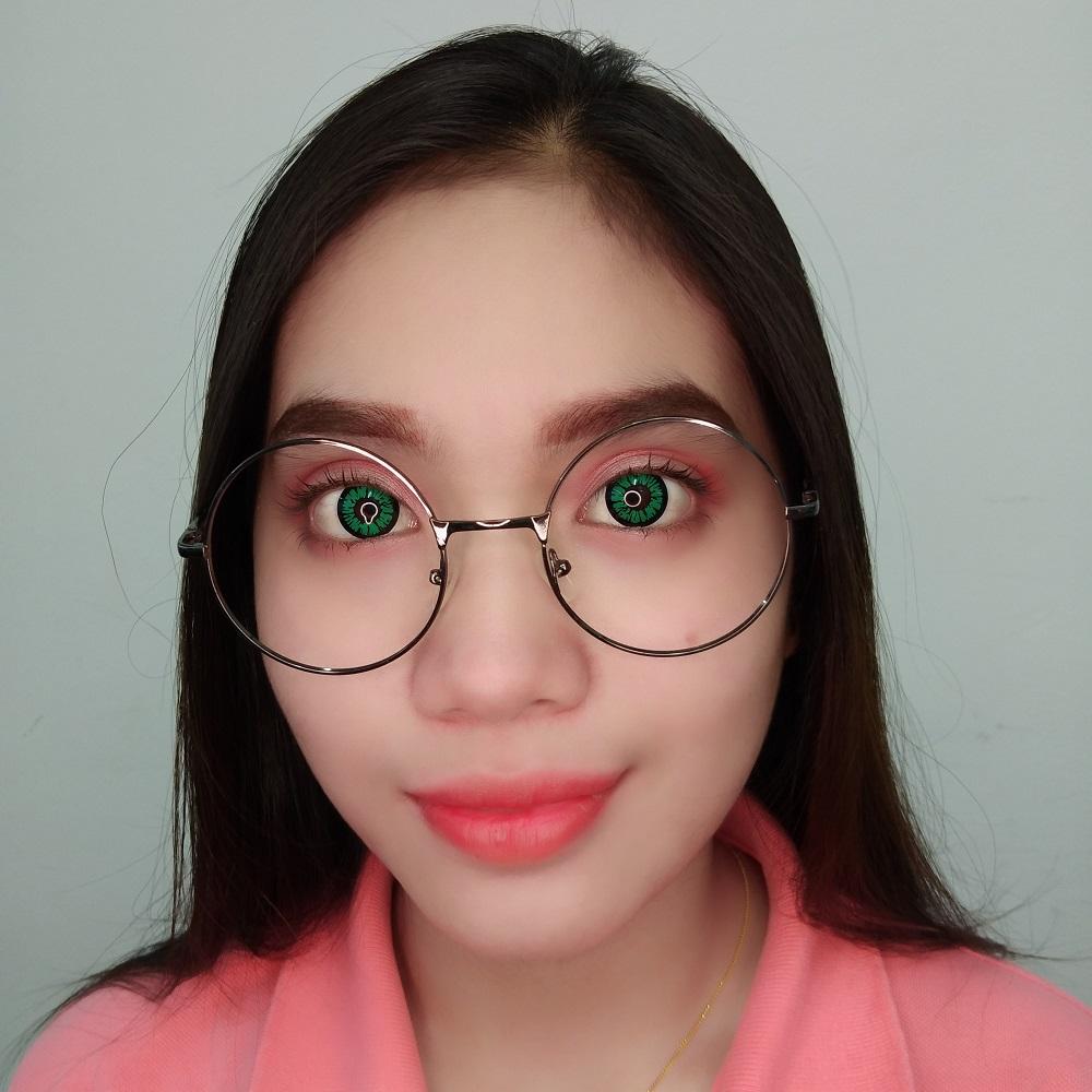 Sweety Crazy BT Green (1 lens/pack)-Crazy Contacts-UNIQSO Canada