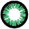 Sweety Crazy BT Green (1 lens/pack)-Crazy Contacts-UNIQSO Canada