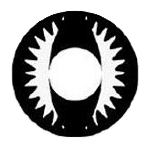 Sweety Crazy Black Dragon (1 lens/pack)-Crazy Contacts-UNIQSO Canada
