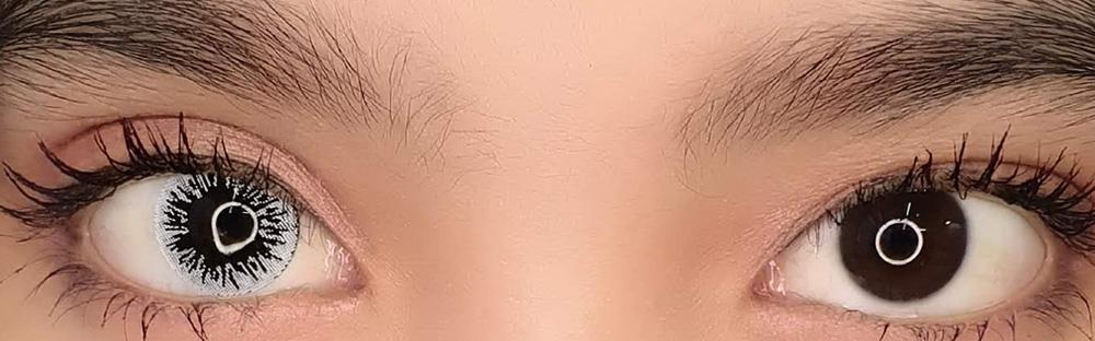 Sweety Crazy Black Parasite (1 lens/pack)-Crazy Contacts-UNIQSO Canada